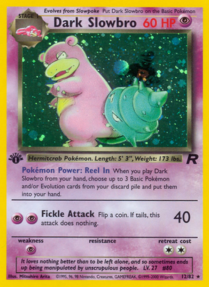 RO Team Rocket 12/83 Dark Slowbro (Rare - holo)