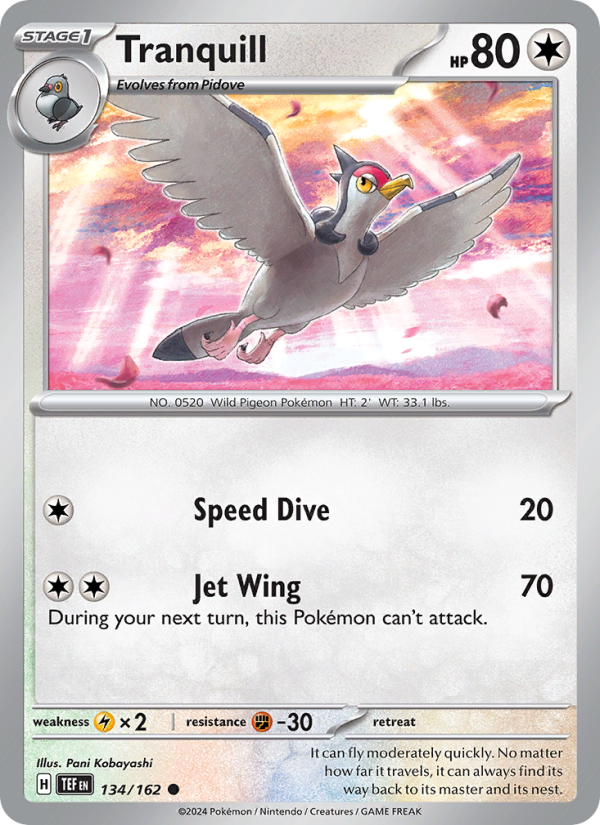 TEF Temporal Forces 134/218 Tranquill (Common - normal)