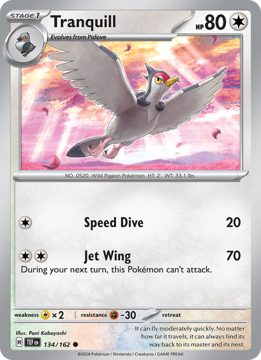 TEF Temporal Forces 134/218 Tranquill (Common - normal)