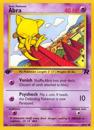 RO Team Rocket 49/83 Abra (Common - normal)