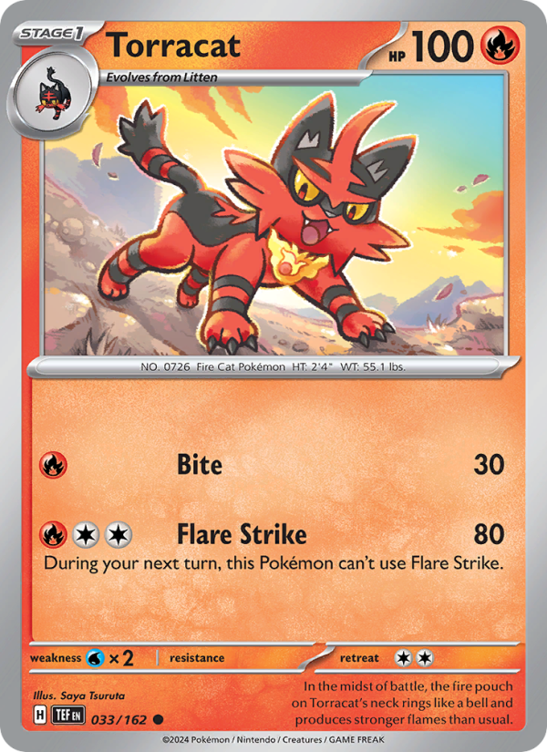 TEF Temporal Forces 033/218 Torracat (Common - reverse)