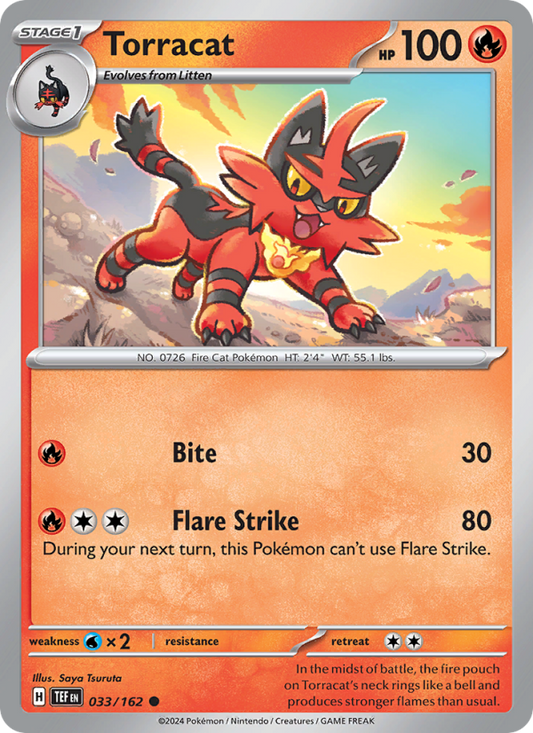 TEF Temporal Forces 033/218 Torracat (Common - reverse)