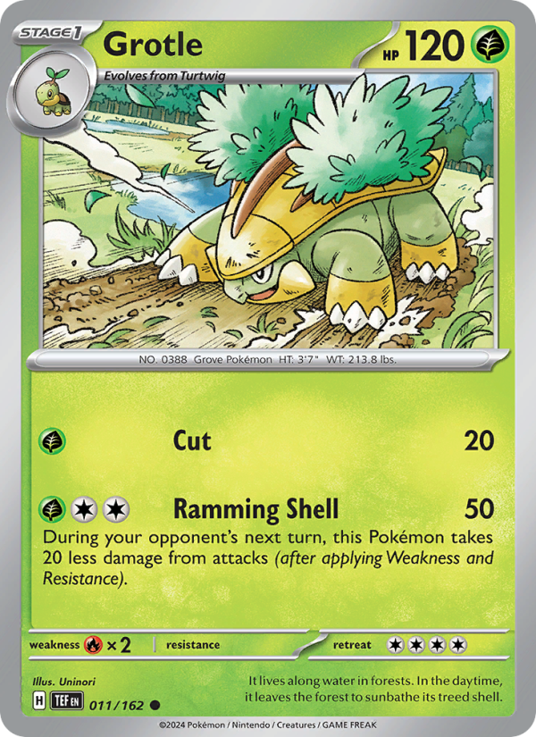 TEF Temporal Forces 011/218 Grotle (Common - reverse)