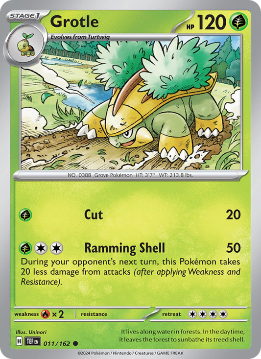 TEF Temporal Forces 011/218 Grotle (Common - reverse)