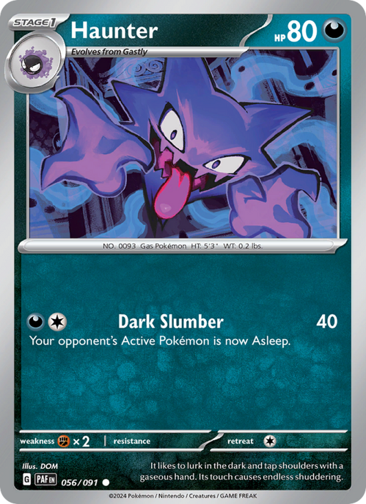 PAF Paldean Fates 056/245 Haunter (Common - normal)