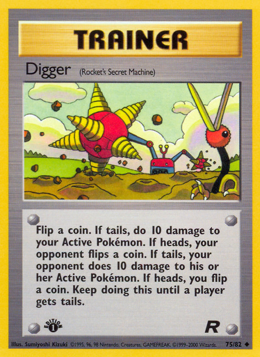 RO Team Rocket 75/83 Digger (Uncommon - normal)