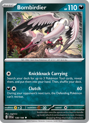 SV Scarlet & Violet 138/258 Bombirdier (Uncommon - normal)