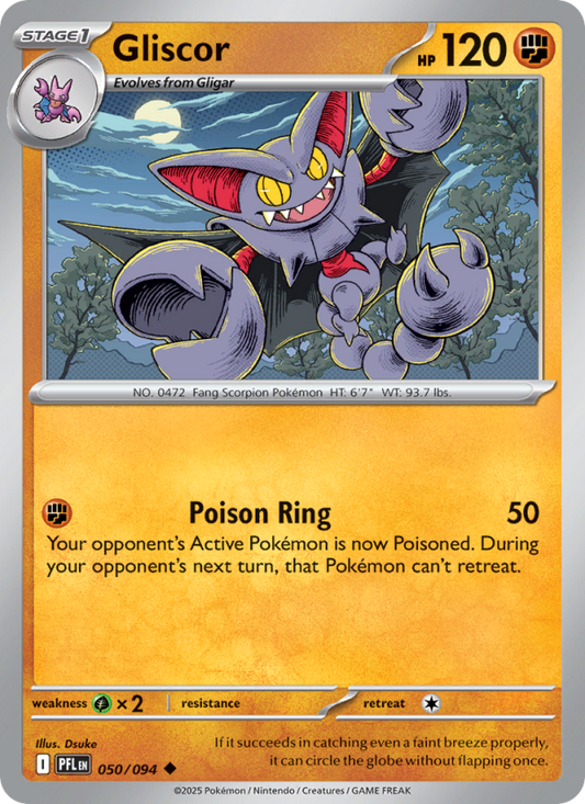 PFL Phantasmal Flames 050/130 Gliscor (Uncommon - normal)