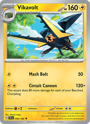 TEF Temporal Forces 056/218 Vikavolt (Uncommon - reverse)