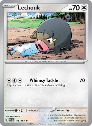 SV Scarlet & Violet 156/258 Lechonk (Common - normal)