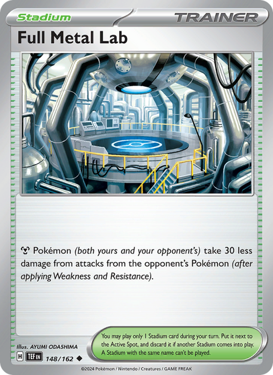 TEF Temporal Forces 148/218 Full Metal Lab (Uncommon - reverse)