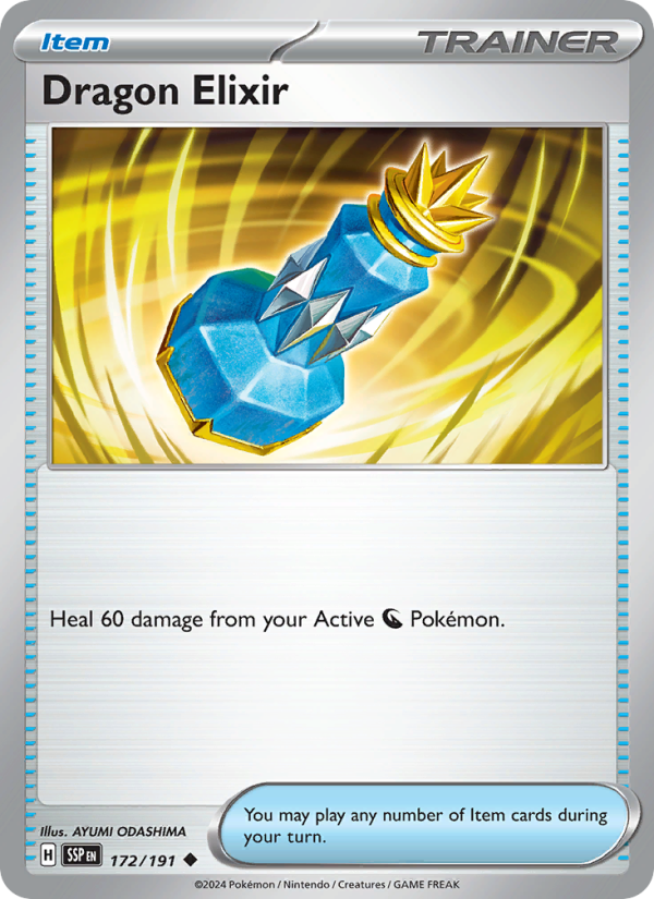 SSP Surging Sparks 172/252 Dragon Elixir (Uncommon - reverse)
