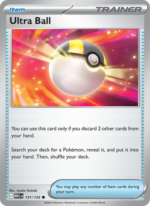 MEG Mega Evolution 131/188 Ultra Ball (Common - normal)