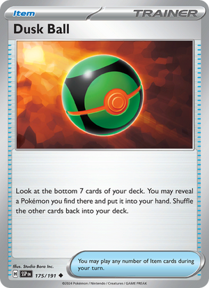 SSP Surging Sparks 175/252 Dusk Ball (Uncommon - reverse)