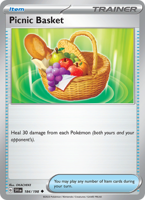 SV Scarlet & Violet 184/258 Picnic Basket (Uncommon - reverse)