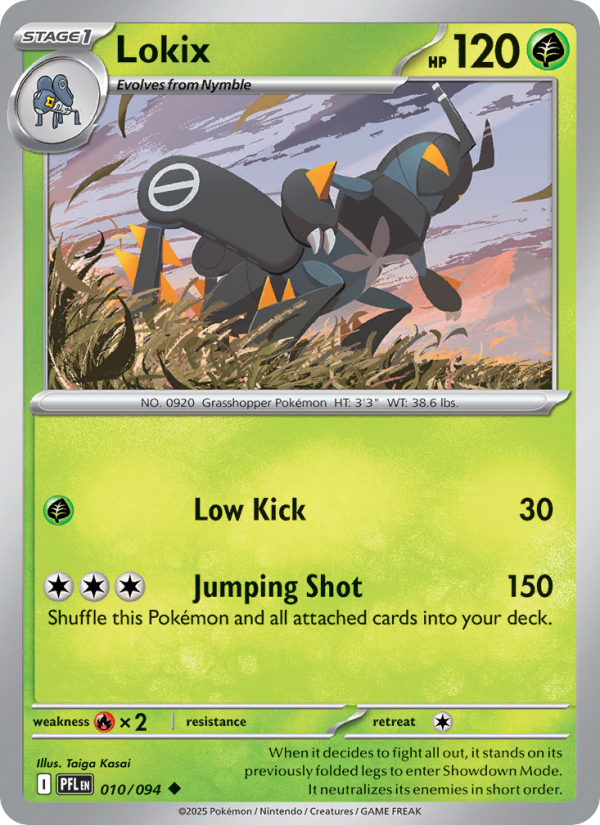 PFL Phantasmal Flames 010/130 Lokix (Uncommon - reverse)
