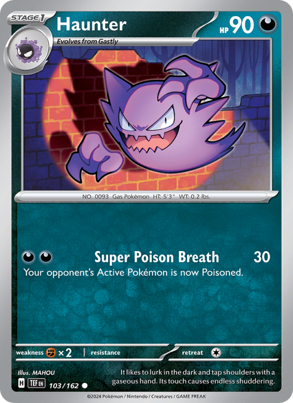 TEF Temporal Forces 103/218 Haunter (Common - reverse)