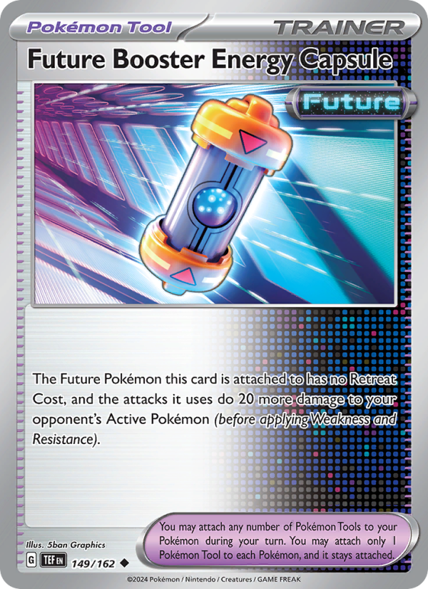 TEF Temporal Forces 149/218 Future Booster Energy Capsule (Uncommon - reverse)