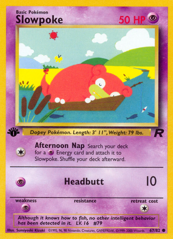 RO Team Rocket 67/83 Slowpoke (Common - normal)