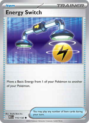 MEG Mega Evolution 115/188 Energy Switch (Common - reverse)