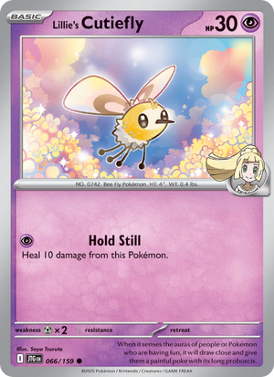 JTG Journey Together 066/190 Lillie's Cutiefly (Common - normal)