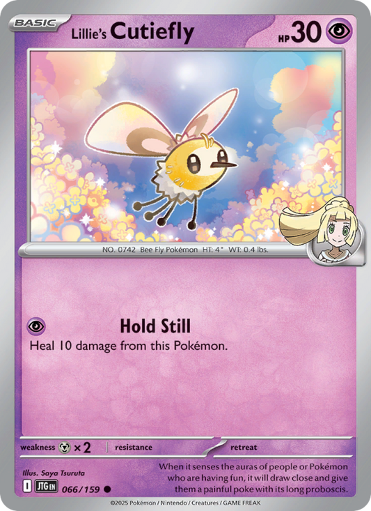 JTG Journey Together 066/190 Lillie's Cutiefly (Common - normal)