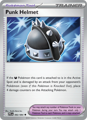 PFL Phantasmal Flames 092/130 Punk Helmet (Uncommon - reverse)