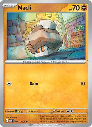 MEG Mega Evolution 082/188 Nacli (Common - normal)