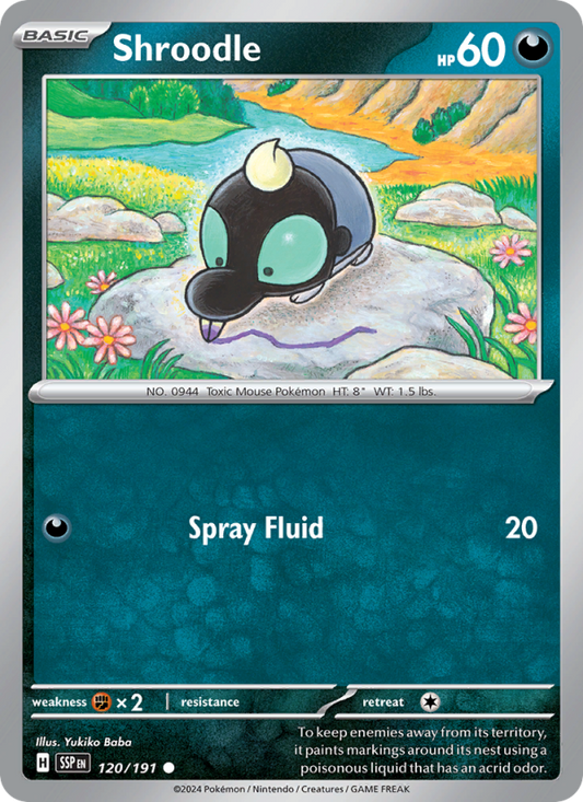 SSP Surging Sparks 120/252 Shroodle (Common - normal)