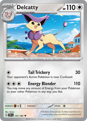 TEF Temporal Forces 131/218 Delcatty (Uncommon - normal)