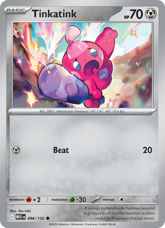MEG Mega Evolution 096/188 Tinkatink (Common - holo)
