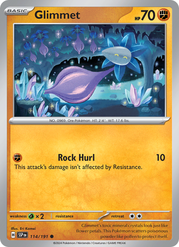 SSP Surging Sparks 114/252 Glimmet (Common - normal)