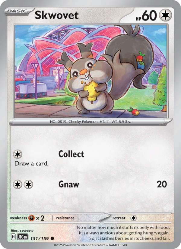 JTG Journey Together 131/190 Skwovet (Common - normal)