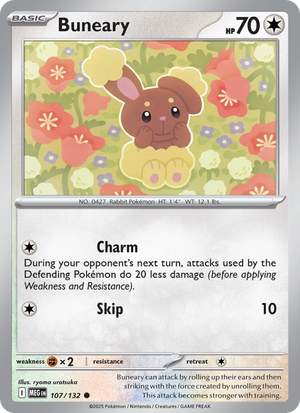 MEG Mega Evolution 107/188 Buneary (Common - holo)