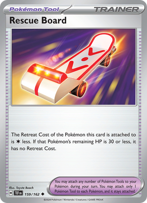 TEF Temporal Forces 159/218 Rescue Board (Uncommon - normal)