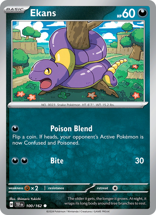 TEF Temporal Forces 100/218 Ekans (Common - reverse)