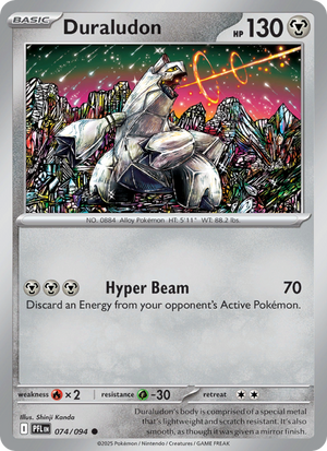 PFL Phantasmal Flames 074/130 Duraludon (Common - normal)