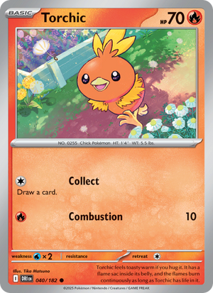 DRI Destined Rivals 040/244 Torchic (Common - normal)