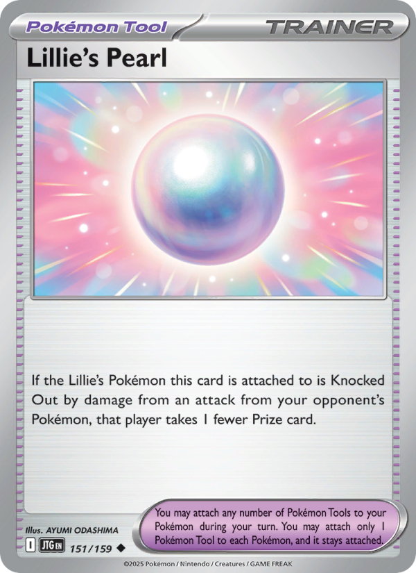 JTG Journey Together 151/190 Lillie's Pearl (Uncommon - holo)