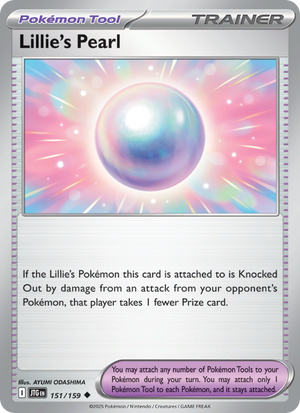 JTG Journey Together 151/190 Lillie's Pearl (Uncommon - holo)