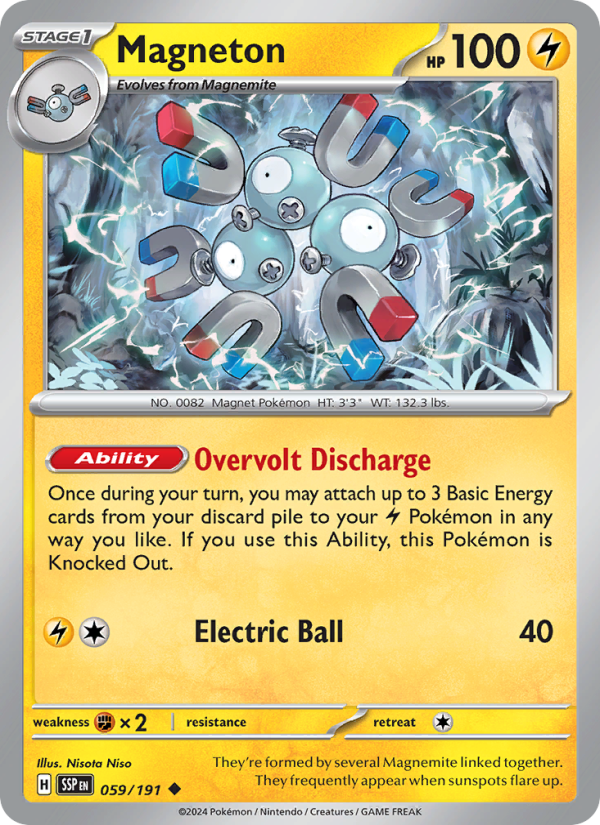 SSP Surging Sparks 059/252 Magneton (Uncommon - normal)