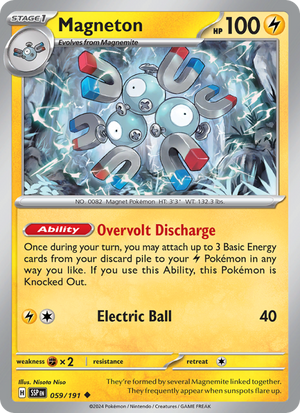 SSP Surging Sparks 059/252 Magneton (Uncommon - normal)