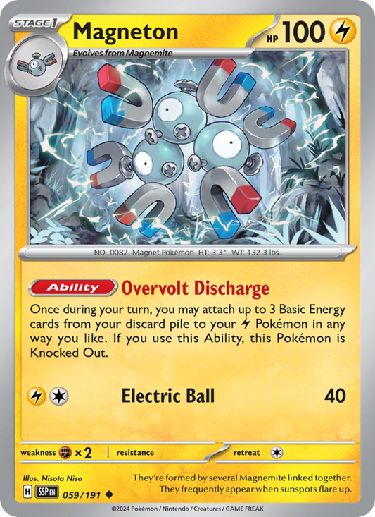 SSP Surging Sparks 059/252 Magneton (Uncommon - normal)