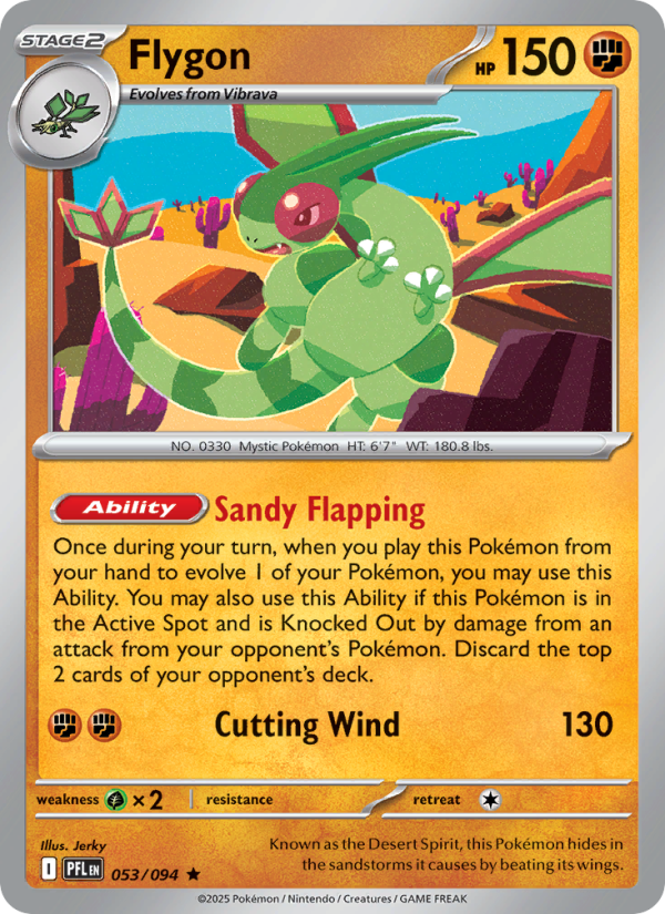 PFL Phantasmal Flames 053/130 Flygon (Rare - holo)