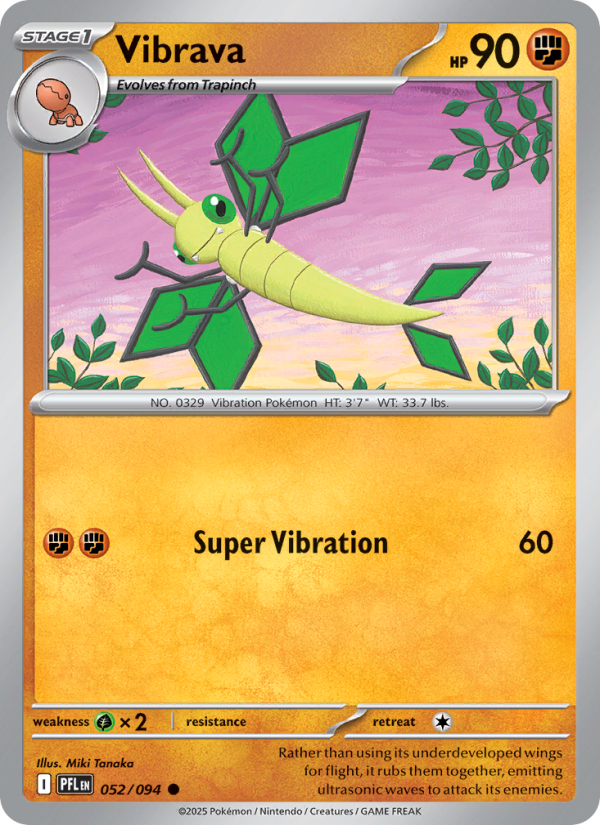 PFL Phantasmal Flames 052/130 Vibrava (Common - normal)