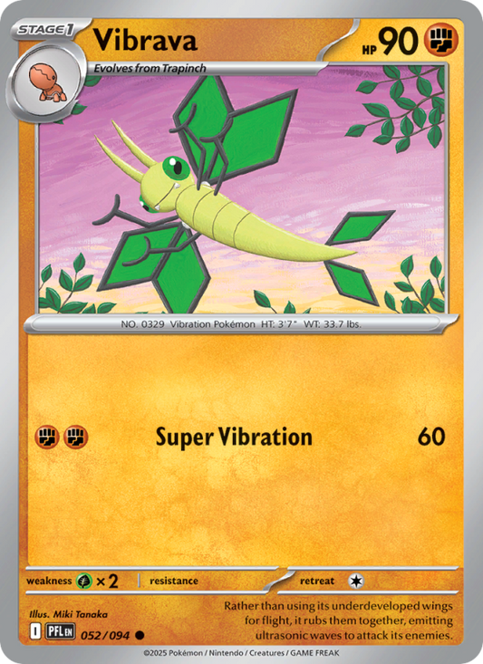 PFL Phantasmal Flames 052/130 Vibrava (Common - normal)