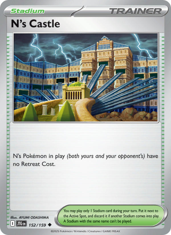 JTG Journey Together 152/190 N's Castle (Uncommon - normal)