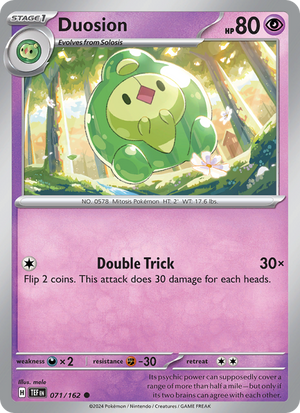 TEF Temporal Forces 071/218 Duosion (Common - normal)