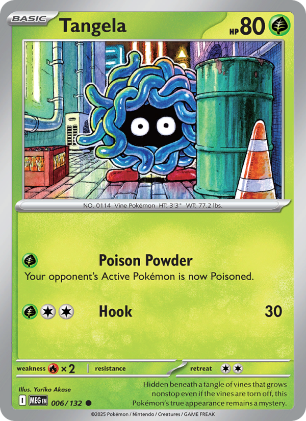 MEG Mega Evolution 006/188 Tangela (Common - normal)