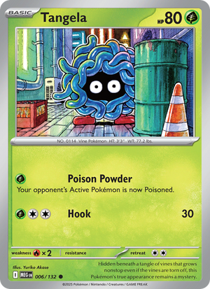 MEG Mega Evolution 006/188 Tangela (Common - normal)